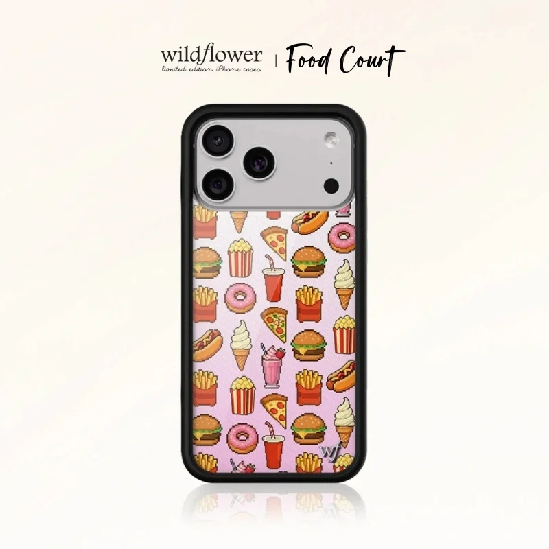 Food Snacks Quotes - Чехол для телефона Wildflower Luxury Food