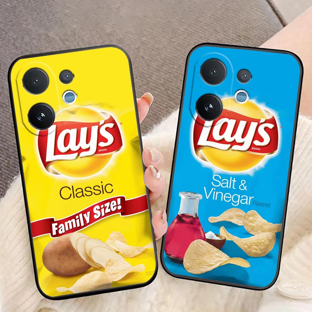 Food Snacks Quotes - Чехол для телефона VIVO V70 V60