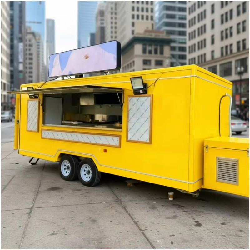 Мобильная кухня-фургон для про – обзор и цена Food Truck With Snacks