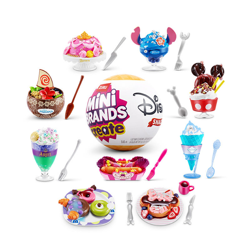 Zuru Mini Brands Create Disney – обзор и цена Food Good Snacks