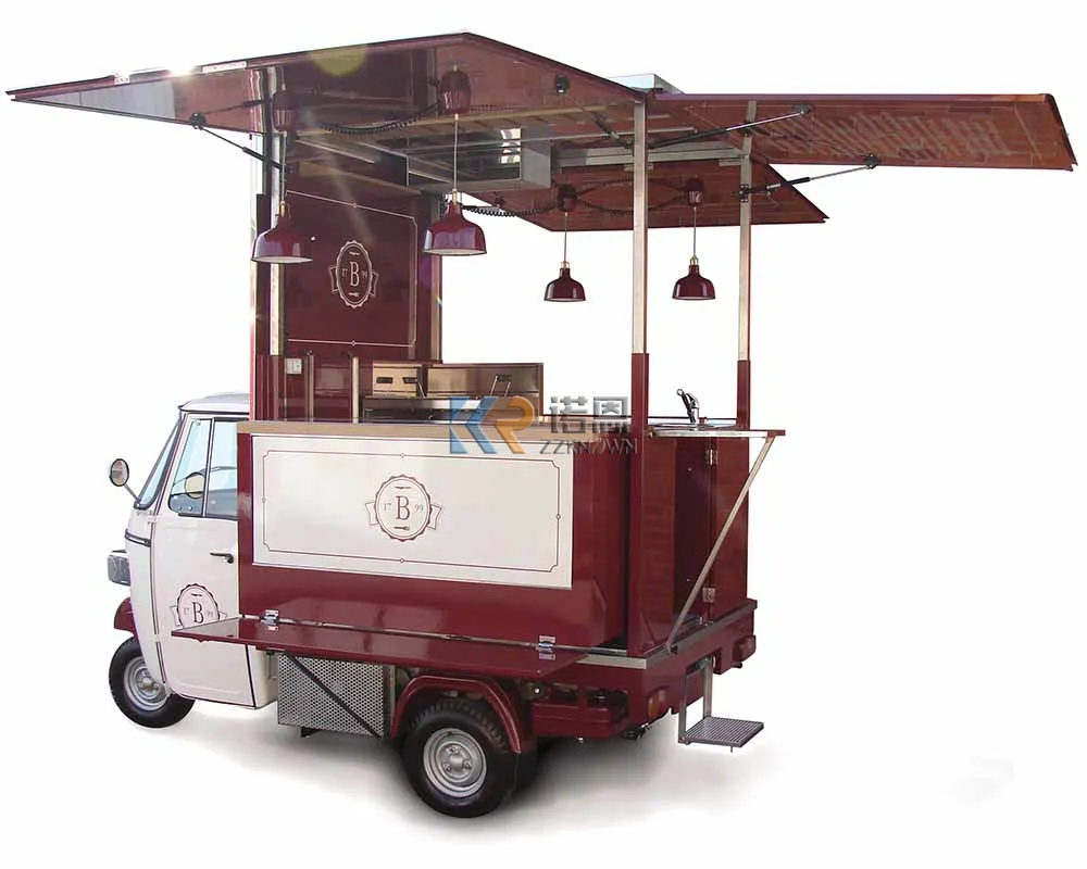 Многофункциональные тележки дл – обзор и цена Food Truck With Snacks